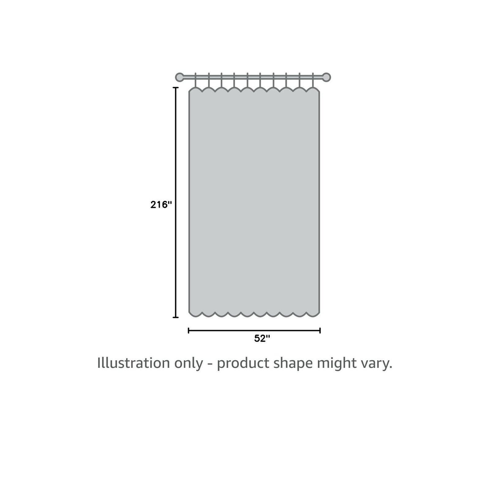 Blackout Extra Long Curtain,Room Darkening High Ceiling Draperies for Living ...