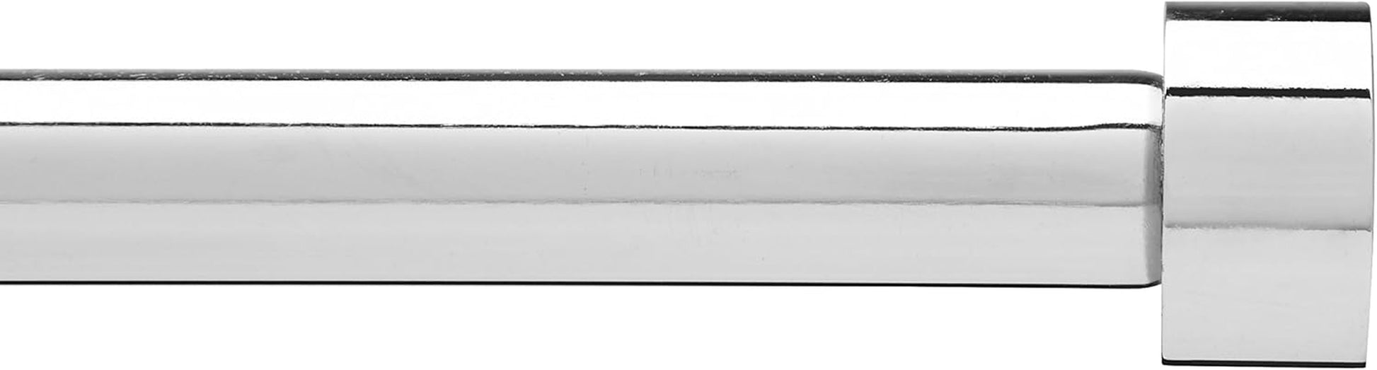 Cappa Curtain Rod, Includes 2 Matching Finials, Brackets & Hardware, 72 to 144-Inches, 2-Pack