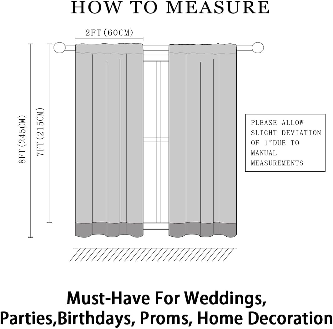 Sequin Curtains 2 Panels 2Ftx8Ft Teal Glitter Curtain Backdrop Party Background Drapes for Wedding Christmas New Year (2Ftx8Ftx2Pc, Teal)