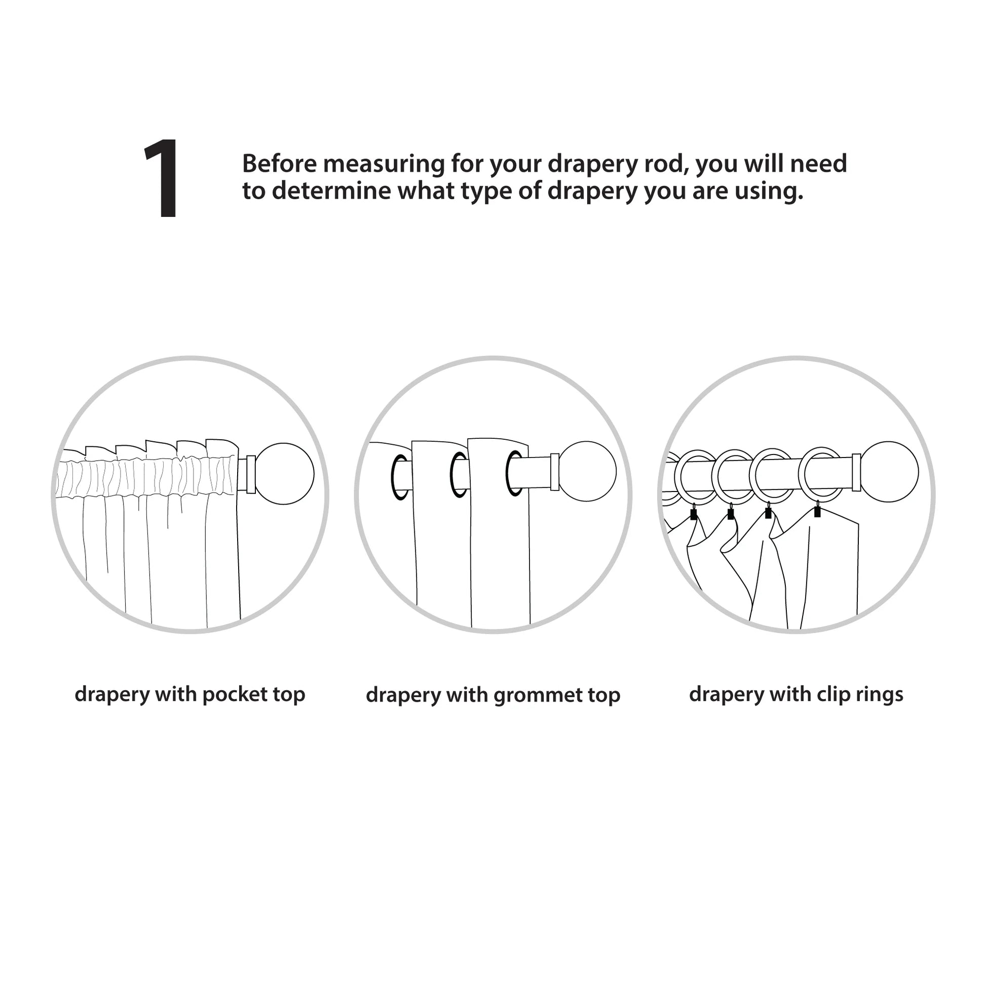 Better Homes and Gardens 5/8" Diameter Plated Pewter Add-On Rod Set, 44 - 120" Expandable Width