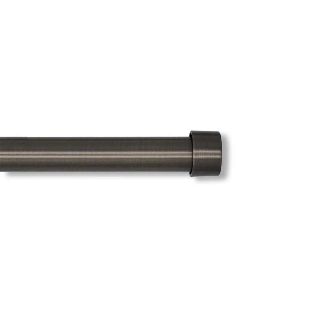 Better Homes and Gardens 5/8" Diameter Plated Pewter Add-On Rod Set, 44 - 120" Expandable Width