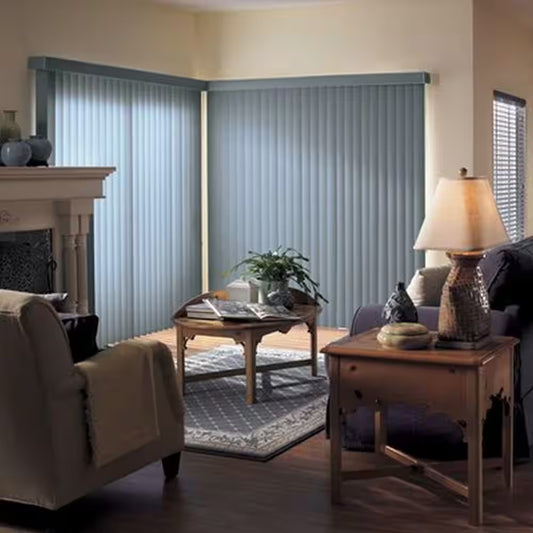 3.5 In. Curved Vinyl Vertical Blinds
