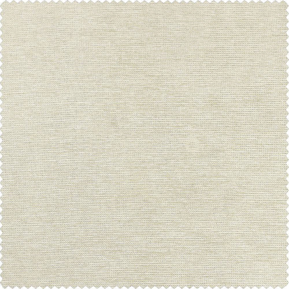 Oat Cream Grommet Bellino Textured Faux Linen Room Darkening Curtains for Bedroom (1-Panel), 50 In. W X 108 In. L