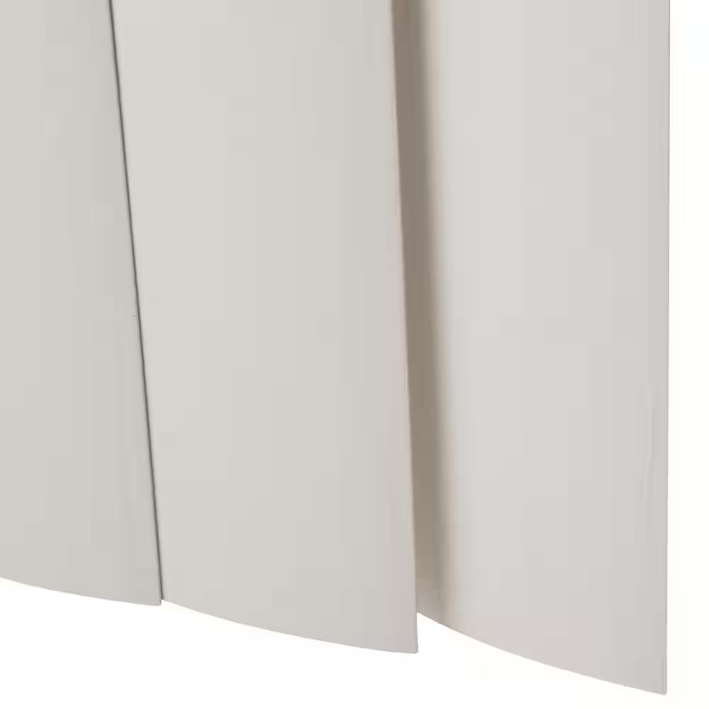 Alabaster Cordless Room Darkening Vertical Blinds for Sliding Doors Kit with 3.5 In. Slats - 78 In. W X 84 In. L