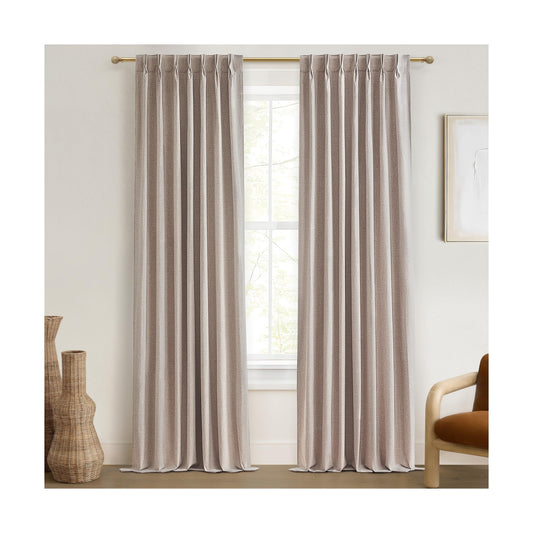 Extra Long Blackout Curtains for 10 Foot High Living Room Large Window Pinch ...