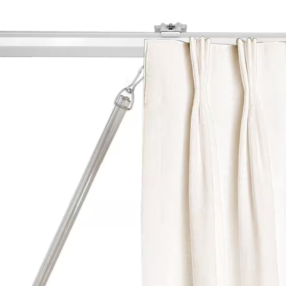 1/2" Dia Fluted Clear PVC Baton with Metal Snap - 48 Inch Long ( 2 Pcs )