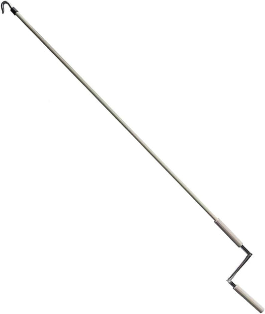 Universal Crank Wand of Exterior Sun Shades,Outdoor/Indoor Roller up Blinds(Crank Operated/Cordless System) Beige