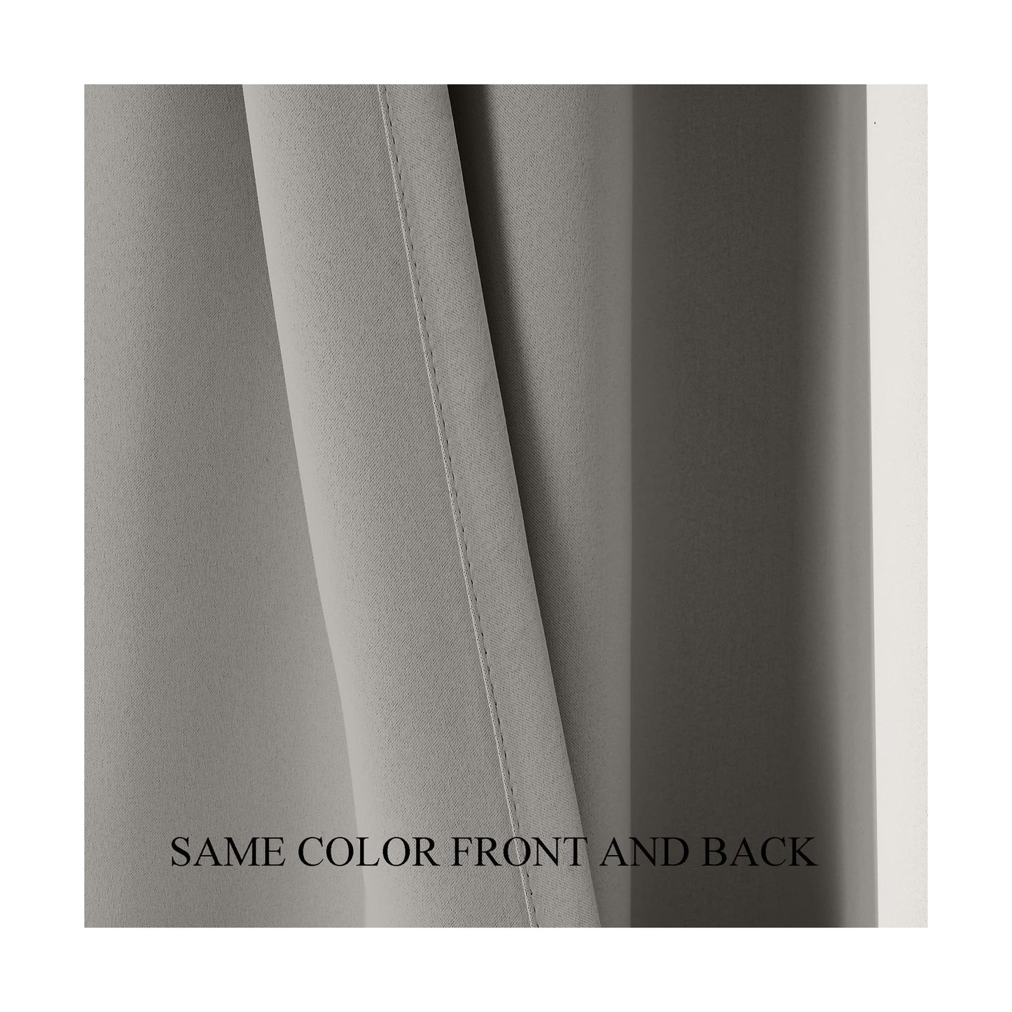 High Living Room Blackout Extra Long Curtain,2 Story Drape with Grommet 17Ft,...